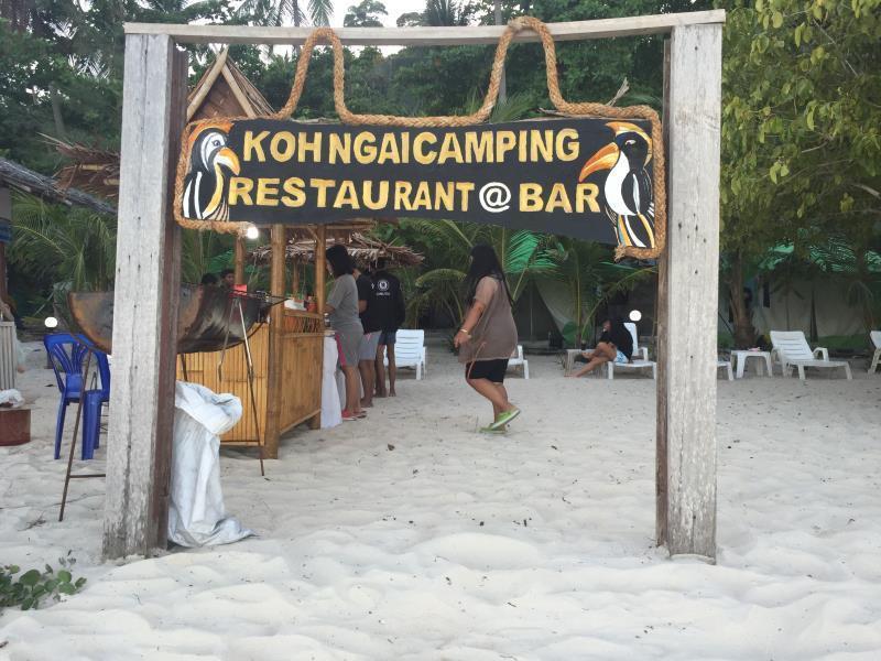 Hotel Koh Ngai Camping Exterior foto